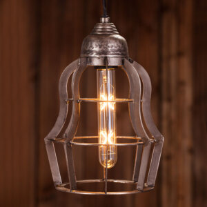 Hängeleuchte LED / Kugelleuchte / Kugellampe silber - verschiedene Größen -  Schreinerei Maier - Shop