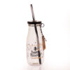 Trinkflasche mit Strohhalm – Bild 3