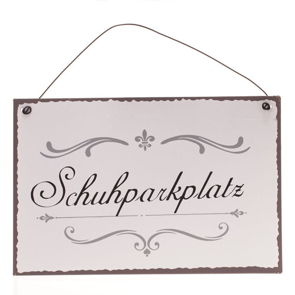 Metallschild "Frauenzimmer" – Bild 2