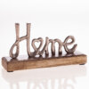 Schriftzug Love / Home - Holz Mango – Bild 2