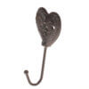 Wandhaken Herz aus Gusseisen – Bild 2