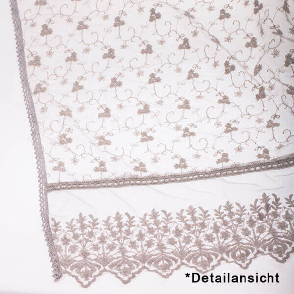 Tischdecke "Vintagelace" - taupe/biege - 140x240 cm - Art. 7686 – Bild 2